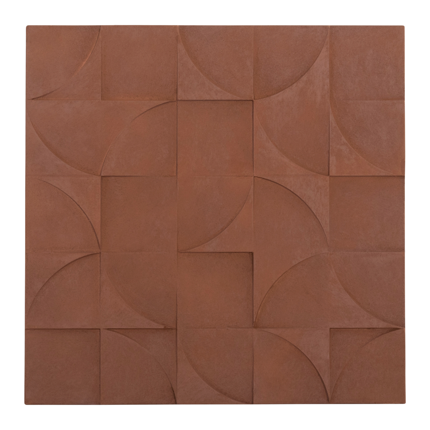 pinakas-tetragonos-fb94524-mdf-se-kafe-c ΠΙΝΑΚΑΣ ΤΕΤΡΑΓΩΝΟΣ ΣΕΙΡΑ SANTORINI HM4524 MDF ΣΕ ΚΑΦΕ ΧΡΩΜΑ 80x5(πάχος)x80Υεκ. - Image 1