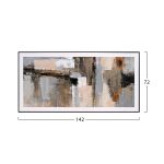 ΠΙΝΑΚΑΣ ΤΟΙΧΟΥ SEDIMENT HM4551 ΜΕ ΚΟΡΝΙΖΑ ΜΑΥΡΗ-ΚΑΜΒΑΣ 142x4.5x72Υεκ - Image 2