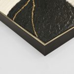 ΠΙΝΑΚΑΣ ΤΟΙΧΟΥ ABSTRACT HM4552.01 ΜΕ ΚΟΡΝΙΖΑ ΜΠΕΖ-ΚΑΜΒΑΣ- ΧΕΙΡΟΠΟΙΗΤΟΣ 152x4.5x52Υεκ. - Image 4
