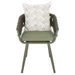 ΠΟΛΥΘΡΟΝΑ ΑΛΟΥΜΙΝΙΟΥ CAMDEN HM6141.09 ΜΑΞΙΛΑΡΙ ΜΕ PRINT-DARK OLIVE 56x60x72-87Υεκ - Image 3