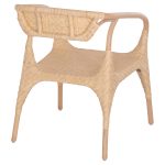 ΠΟΛΥΘΡΟΝΑ GABE ΕΣΩΤ.ΧΩΡΩΝ HM9956.01 ΦΥΣΙΚΟ RATTAN 62x60x79Υεκ. - Image 5