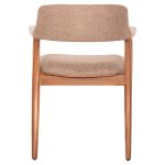 ΠΟΛΥΘΡΟΝΑ JAMES HM18259 TEAK WOOD ΜΕ ΣΑΜΠΑΝΙ ΥΦΑΣΜΑ 57x52x76Υεκ. - Image 6