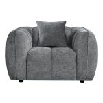 ΠΟΛΥΘΡΟΝΑ LYKKE HM3325.01 ΓΚΡΙ ΥΦΑΣΜΑ 119x89x70Υεκ - Image 3