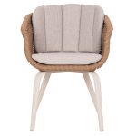 ΠΟΛΥΘΡΟΝΑ VICTUS HM6559.02 ΑΛΟΥΜΙΝΙΟ & OLEFIN ΜΠΕΖ-TWIST WICKER 60x62x76Yεκ - Image 3