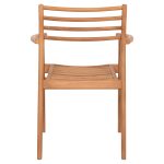 ΠΟΛΥΘΡΟΝΑ MOOSEN HM9936 ΜΑΣΙΦ ΞΥΛΟ TEAK ΣΕ ΦΥΣΙΚΟ 59x60x78,5Υ - Image 6