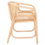 ΠΟΛΥΘΡΟΝΑ MEL ΕΣΩΤ. ΧΩΡΩΝ HM9954.01 ΦΥΣΙΚΟ RATTAN 62x57,5x79,5Υεκ. - Image 4