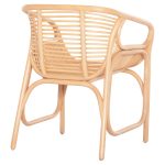 ΠΟΛΥΘΡΟΝΑ MEL ΕΣΩΤ. ΧΩΡΩΝ HM9954.01 ΦΥΣΙΚΟ RATTAN 62x57,5x79,5Υεκ. - Image 5