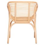 ΠΟΛΥΘΡΟΝΑ MEL ΕΣΩΤ. ΧΩΡΩΝ HM9954.01 ΦΥΣΙΚΟ RATTAN 62x57,5x79,5Υεκ. - Image 6