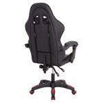 ΠΟΛΥΘΡΟΝΑ GAMING DARREN HM1203.01 ΜΑΥΡΟ-ΚΟΚΚΙΝΟ PVC 58.5x100x120Υεκ. - Image 5