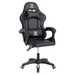ΠΟΛΥΘΡΟΝΑ GAMING DARREN HM1203.04 ΜΑΥΡΟ-ΛΕΥΚΟ PVC 58.5x100x120Υεκ.
