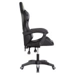 ΠΟΛΥΘΡΟΝΑ GAMING DARREN HM1203.04 ΜΑΥΡΟ-ΛΕΥΚΟ PVC 58.5x100x120Υεκ. - Image 4