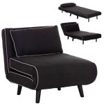 ΠΟΛΥΘΡΟΝΑ ΚΡΕΒΑΤΙ BRAXTON HM8425.03 ΜΑΥΡΟ ΥΦΑΣΜΑ 78x88x78Υεκ.