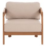 ΠΟΛΥΘΡΟΝΑ LOUNGE ΕΞ.ΧΩΡΟΥ SOLARA HM6513 ΞΥΛΟ ΑΚΑΚΙΑΣ ΦΥΣΙΚΟ-ΜΑΞΙΛΑΡΙΑ ΕΚΡΟΥ 75x70x75Υεκ - Image 3