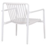 ΠΟΛΥΘΡΟΝΑ LOUNGE ΕΞΩΤ.ΧΩΡΟΥ MALEN HM6626.01 ΛΕΥΚΟ ΠΟΛΥΠΡΟΠΥΛΕΝΙΟ 67x75x75Υεκ - Image 5