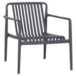 ΠΟΛΥΘΡΟΝΑ LOUNGE ΕΞΩΤ.ΧΩΡΟΥ MALEN HM6626.03 ΓΚΡΙ ΠΟΛΥΠΡΟΠΥΛΕΝΙΟ 67x75x75Υεκ