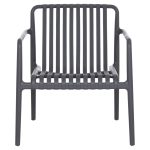 ΠΟΛΥΘΡΟΝΑ LOUNGE ΕΞΩΤ.ΧΩΡΟΥ MALEN HM6626.03 ΓΚΡΙ ΠΟΛΥΠΡΟΠΥΛΕΝΙΟ 67x75x75Υεκ - Image 3