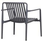ΠΟΛΥΘΡΟΝΑ LOUNGE ΕΞΩΤ.ΧΩΡΟΥ MALEN HM6626.03 ΓΚΡΙ ΠΟΛΥΠΡΟΠΥΛΕΝΙΟ 67x75x75Υεκ - Image 5