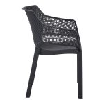 ΠΟΛΥΘΡΟΝΑ ΠΟΛΥΠΡΟΠΥΛΕΝΙΟΥ PEGGY HM6368.02 ΜΑΥΡΟ 60x55x79Υεκ - Image 4