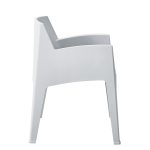 ΠΟΛΥΘΡΟΝΑ ΠΟΛΥΠΡΟΠΥΛΕΝΙΟΥ SLEEK HM6370.01 ΛΕΥΚΗ 68x63x82,5Υεκ. - Image 4
