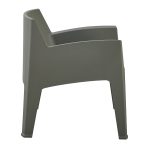 ΠΟΛΥΘΡΟΝΑ ΠΟΛΥΠΡΟΠΥΛΕΝΙΟΥ LOUNGE SLEEK HM6365.05 DARK OLIVE GREEN 62x68x73Υεκ. - Image 4