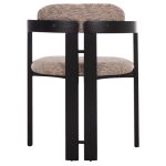 ΠΟΛΥΘΡΟΝΑ ΤΡΑΠΕΖΑΡΙΑΣ KALL HM18247.02 ΚΑΦΕ ΥΦΑΣΜΑ--PLYWOOD ΣΕ ΜΑΥΡΟ 56x45x73Υεκ - Image 6