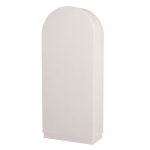 ΡΑΦΙΕΡΑ ΣΕΙΡΑ SANTORINI HM18044 MDF ΥΠΟΛΕΥΚΟ-ΡΑΦΙΑ ΞΥΛΟ ΕΛΑΤΟΥ ΦΥΣΙΚΟ 80x38x188,5Υεκ. - Image 5
