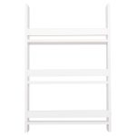 ΡΑΦΙΕΡΑ ΤΟΙΧΟΥ SANI HM18223.01 ΜΕΛΑΜΙΝΗ ΣΕ ΛΕΥΚΟ 60x10x90Υεκ. (3 ΡΑΦΙΑ) - Image 3