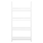 ΡΑΦΙΕΡΑ ΤΟΙΧΟΥ SANI HM18224.01 ΜΕΛΑΜΙΝΗ ΣΕ ΛΕΥΚΟ 60x10x120Υεκ. (4 ΡΑΦΙΑ) - Image 3