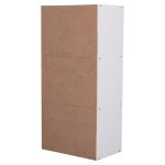 ΡΑΦΙΕΡΑ ΤΟΙΧΟΥ CUBICON HM9941.01 ΛΕΥΚΗ ΜΕΛΑΜΙΝΗ 38,5x23,5x80Υεκ. - Image 5