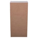 ΡΑΦΙΕΡΑ ΤΟΙΧΟΥ CUBICON HM9941.01 ΛΕΥΚΗ ΜΕΛΑΜΙΝΗ 38,5x23,5x80Υεκ. - Image 6