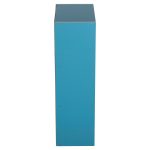 ΡΑΦΙΕΡΑ ΤΟΙΧΟΥ CUBICON HM9941.05 ΜΠΛΕ-ΛΕΥΚΗ ΜΕΛΑΜΙΝΗ 38,5x23,5x80Υεκ. - Image 4
