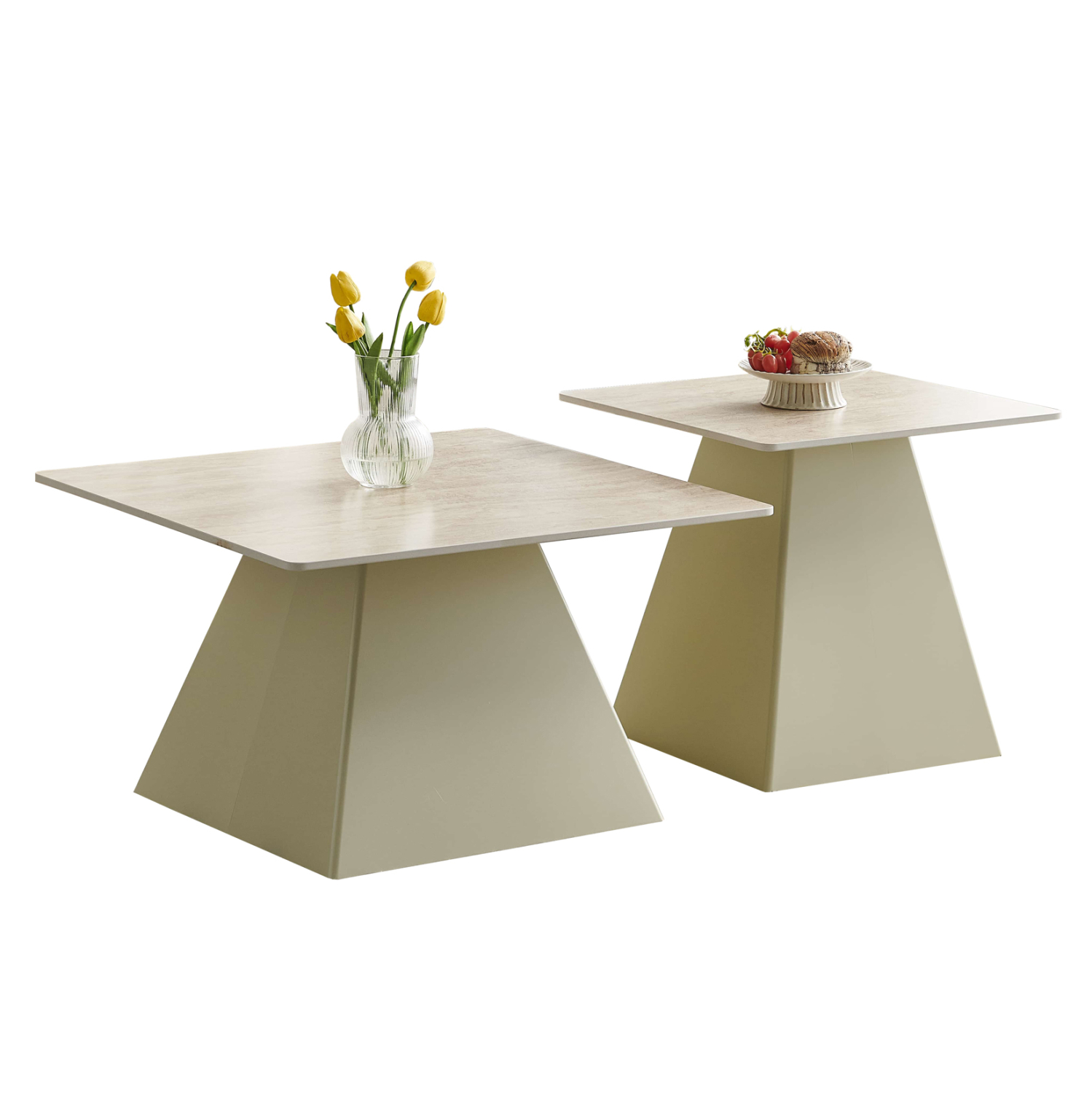 set-2-trapezia-salonioy-fb91831104-keram ΣΕΤ 2 ΤΡΑΠΕΖΙΑ ΣΑΛΟΝΙΟΥ QUBER(X) HM18311.04 ΚΕΡΑΜΙΚΑ TOP ΤΕΤΡΑΓΩΝΑ--ΒΑΣΕΙΣ ΣΑΜΠΑΝΙ - Image 1