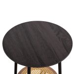 ΣΕΤ 2ΤΜΧ ΤΡΑΠΕΖΙΑ ΣΑΛΟΝΙΟΥ SEWELL HM21087 MDF-ΜΕΤΑΛΛΟ-ΣΥΝΘΕΤΙΚΟ RATTAN Φ80εκ & Φ45εκ - Image 6