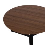 ΣΕΤ 2ΤΜΧ ΤΡΑΠΕΖΙΑ ΣΑΛΟΝΙΟΥ ROCKET HM21090.02 MDF ΣΕ ΚΑΡΥΔΙ ΧΡΩΜΑ Φ80εκ & Φ45εκ - Image 5