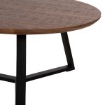 ΣΕΤ 2ΤΜΧ ΤΡΑΠΕΖΙΑ ΣΑΛΟΝΙΟΥ ROCKET HM21090.02 MDF ΣΕ ΚΑΡΥΔΙ ΧΡΩΜΑ Φ80εκ & Φ45εκ - Image 6