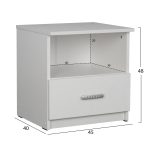 ΣΕΤ ΚΡΕΒΑΤΟΚΑΜΑΡΑΣ 5ΤΜΧ ADLER HM11758.03 ΜΕΛΑΜΙΝΗ ΛΕΥΚΗ-ΓΙΑ ΣΤΡΩΜΑ 160x200εκ - Image 6