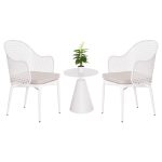 ΣΕΤ LOUNGE 3TMX ΕΞ.ΧΩΡΟΥ OREGO HM21106.02 ΑΛΟΥΜΙΝΙΟ ΣΕ ΛΕΥΚΟ