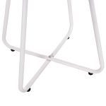 ΣΕΤ LOUNGE 3TMX ΕΞ.ΧΩΡΟΥ PONY HM21193.02 ΜΕΤΑΛΛΟ ΚΑΙ ΣΥΝΘ.RATTAN ΣΕ ΛΕΥΚΟ-ΜΑΥΡΟ - Image 5