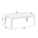 ΣΕΤ ΣΑΛΟΝΙ ΕΞ.ΧΩΡΟΥ 4ΤΜΧ SLEEK HM21268.01 ΛΕΥΚΟ ΠΟΛΥΠΡΟΠΥΛΕΝΙΟ - Image 4