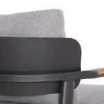 ΣΕΤ ΣΑΛΟΝΙ ΕΞ.ΧΩΡΟΥ 4ΤΜΧ ELARA ΗΜ6195.01 ΓΚΡΙ ΑΛΟΥΜΙΝΙΟ & OLEFIN-TEAK ΦΥΣΙΚΟ - Image 5