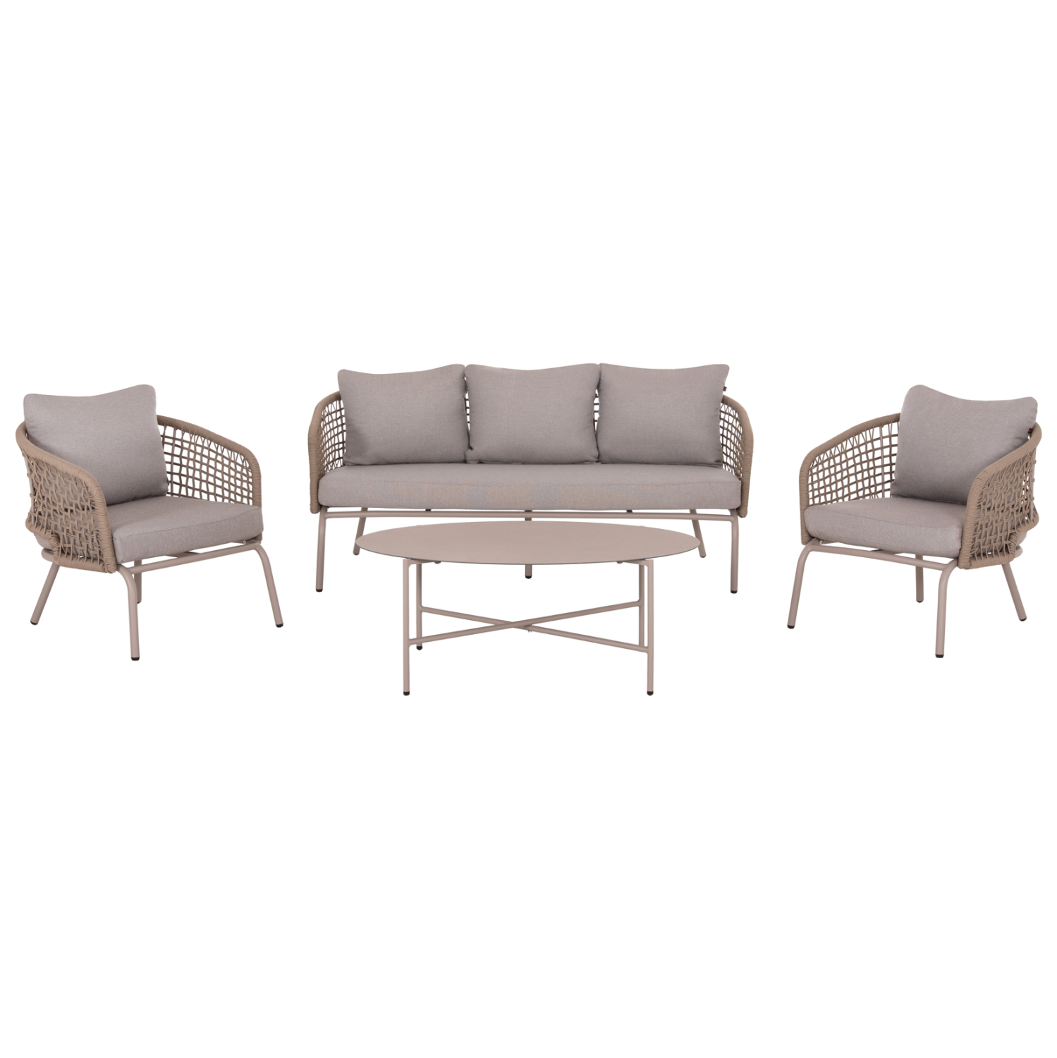 set-saloni-exchoroy-5th-fb8650802-aloymi ΣΕΤ ΣΑΛΟΝΙ ΕΞ.ΧΩΡΟΥ 5Θ ELOWEN HM6508.02 ΑΛΟΥΜΙΝΙΟ-ΣΧΟΙΝΙ ΜΠΕΖ--ΜΑΞΙΛΑΡΙΑ ΓΚΡΙ - Image 1