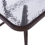 ΣΕΤ ΤΡΑΠΕΖΑΡΙΑΣ 5ΤΜΧ ΕΞ.ΧΩΡΟΥ ADAM HM10873.01 ΜΕΤΑΛΛΟ & WICKER ΣΕ ΚΑΦΕ - Image 4