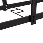 ΣΕΤ ΤΡΑΠΕΖΑΡΙΑΣ 5ΤΜΧ BRUNO HM10729.03 ΚΑΡΕΚΛΕΣ ΜΕΤΑΛΛΙΚΕΣ & ΤΡΑΠΕΖΙ 150x90εκ ΜΑΥΡΟ - Image 5