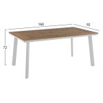 ΣΕΤ ΤΡΑΠΕΖΑΡΙΑΣ 5ΤΜΧ BERG HM10823.01 ΑΛΟΥΜΙΝΙΟ-POLYWOOD-TEXTILENE---ΛΕΥΚΟ - Image 2