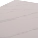 ΣΕΤ ΤΡΑΠΕΖΑΡΙΑΣ 5ΤΜΧ RAVEN HM21068.01 ΚΕΡΑΜΙΚΟ TOP ΛΕΥΚΟ ΜΑΡΜΑΡΟ--ΜΠΕΖ ΥΦΑΣΜΑ - Image 5