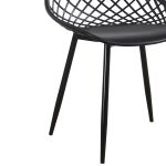 ΣΕΤ ΤΡΑΠΕΖΑΡΙΑΣ 5ΤΜΧ LIO HM21175 MDF TOP & ΠΟΛΥΠΡΟΠΥΛΕΝΙΟ ΣΕ ΜΑΥΡΟ - Image 6