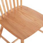 ΣΕΤ ΤΡΑΠΕΖΑΡΙΑΣ 5ΤΜΧ LUCIEN HM21183 MDF TOP & ΞΥΛΟ ΟΞΙΑΣ ΣΕ ΦΥΣΙΚΟ ΧΡΩΜΑ - Image 6