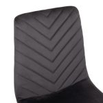 ΣΕΤ ΤΡΑΠΕΖΑΡΙΑΣ 5ΤΜΧ LATRELL HM21192 ΤΡΑΠΕΖΙ ΚΕΡΑΜΙΚΟ TOP-ΒΕΛΟΥΔΟ ΓΚΡΙ ΚΑΡΕΚΛΕΣ - Image 4