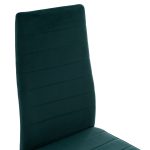 ΣΕΤ ΤΡΑΠΕΖΑΡΙΑΣ 5ΤΜΧ LADY HM21199.03 ΓΥΑΛΙ--ΜΕΤΑΛΛΟ ΣΕ ΜΑΥΡΟ & ΒΕΛΟΥΔΟ ΚΥΠΑΡΙΣΣΙ - Image 6
