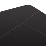 ΣΕΤ ΤΡΑΠΕΖΑΡΙΑΣ 5ΤΜΧ RAVEN HM21265.02 ΚΕΡΑΜΙΚΟ TOP ΜΑΥΡΟ ΜΑΡΜΑΡΟ--ΒΕΛΟΥΔΟ ΚΥΠΑΡΙΣΣΙ - Image 5